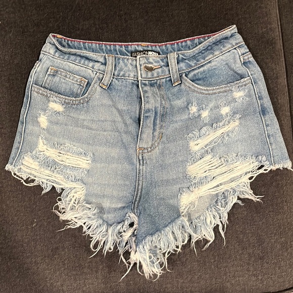 Fashion Nova Pants - Fashion nova denim shorts